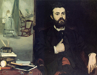 Portrait of Zacharie Astruc Edouard Manet